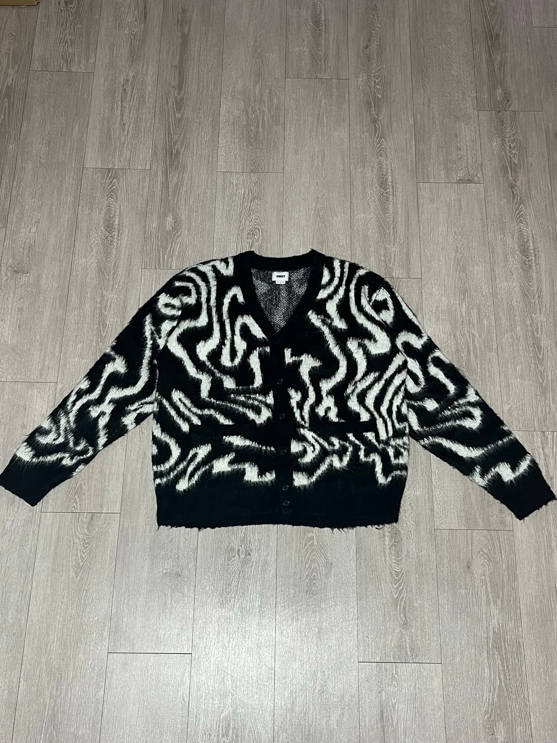 OBEY Pally Texture Cardigan 상품이미지3