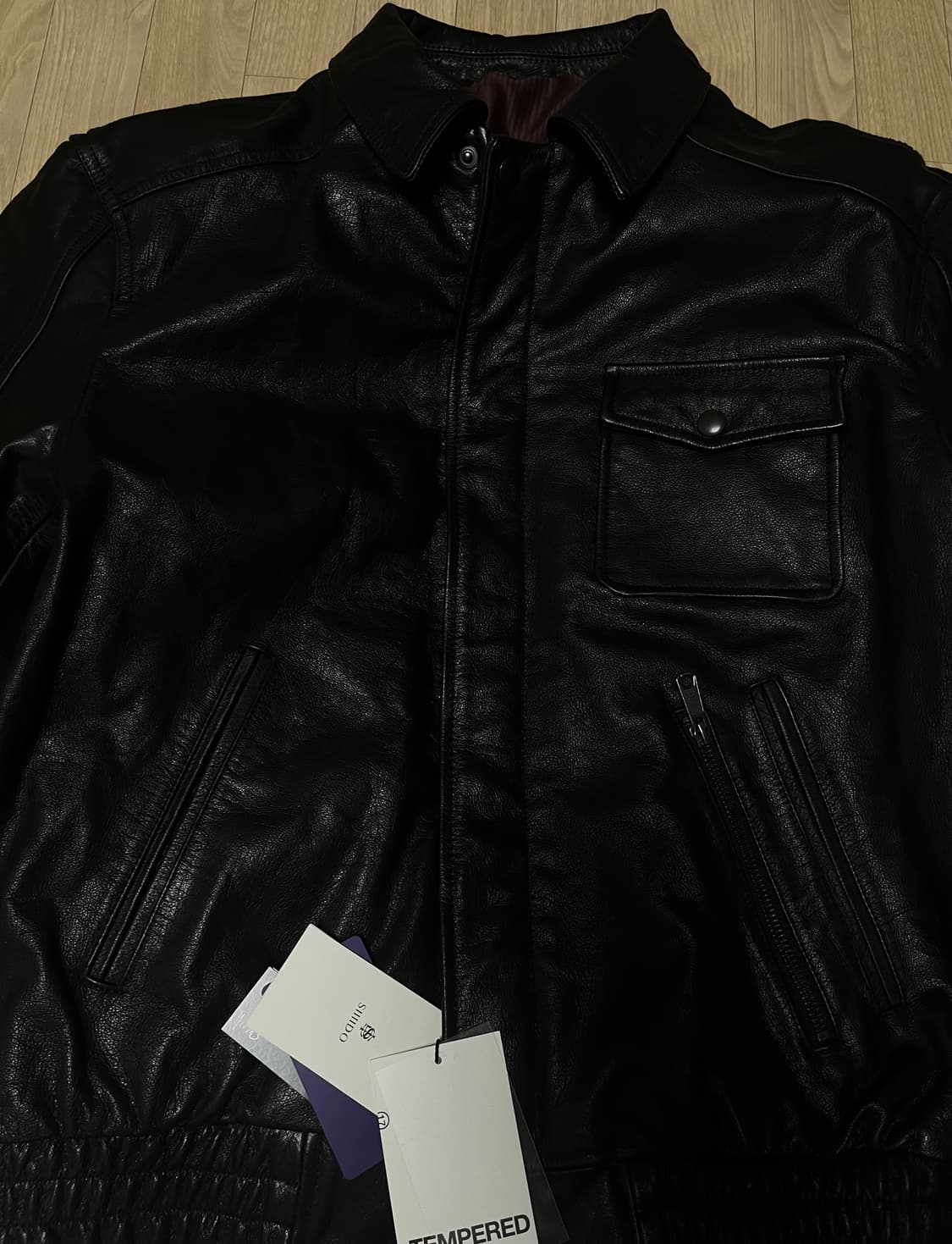 새제품) 시도 26신상 A2 레더자켓 2사이즈 상품이미지1