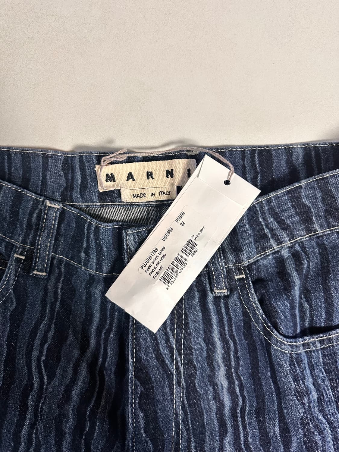 마르니 marni 포니 스트라이프 데님 32 상품이미지2