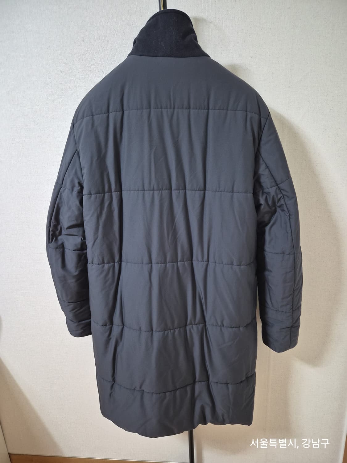 로로피아나 캐시미어 리버시블 롱패딩 M 상품이미지4