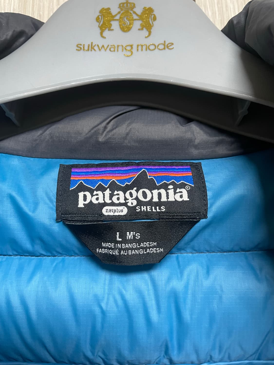 파타고니아 다운스웨터 포지그레이 L 상품이미지3