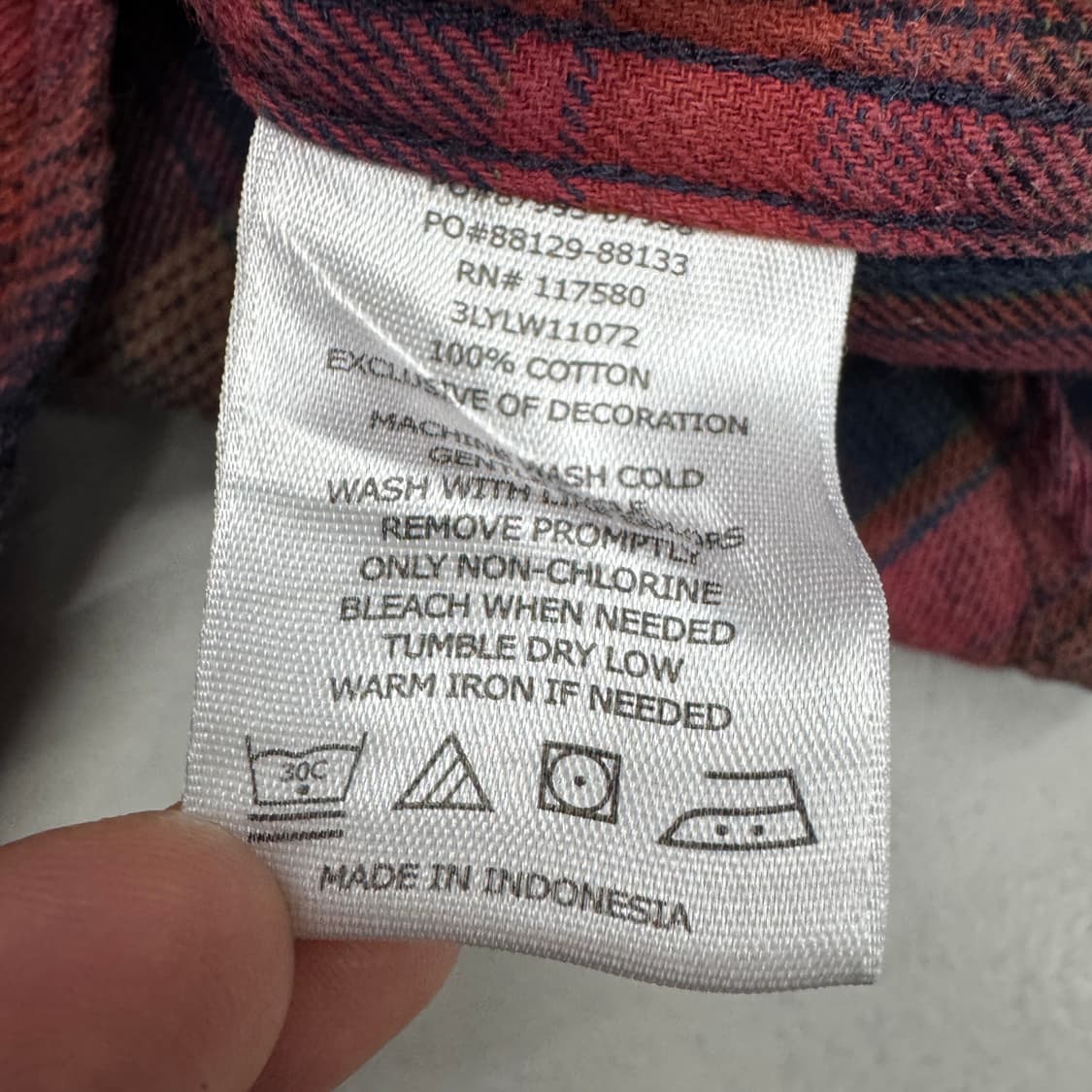 리바이스 웨스턴 체크셔츠  상품이미지6