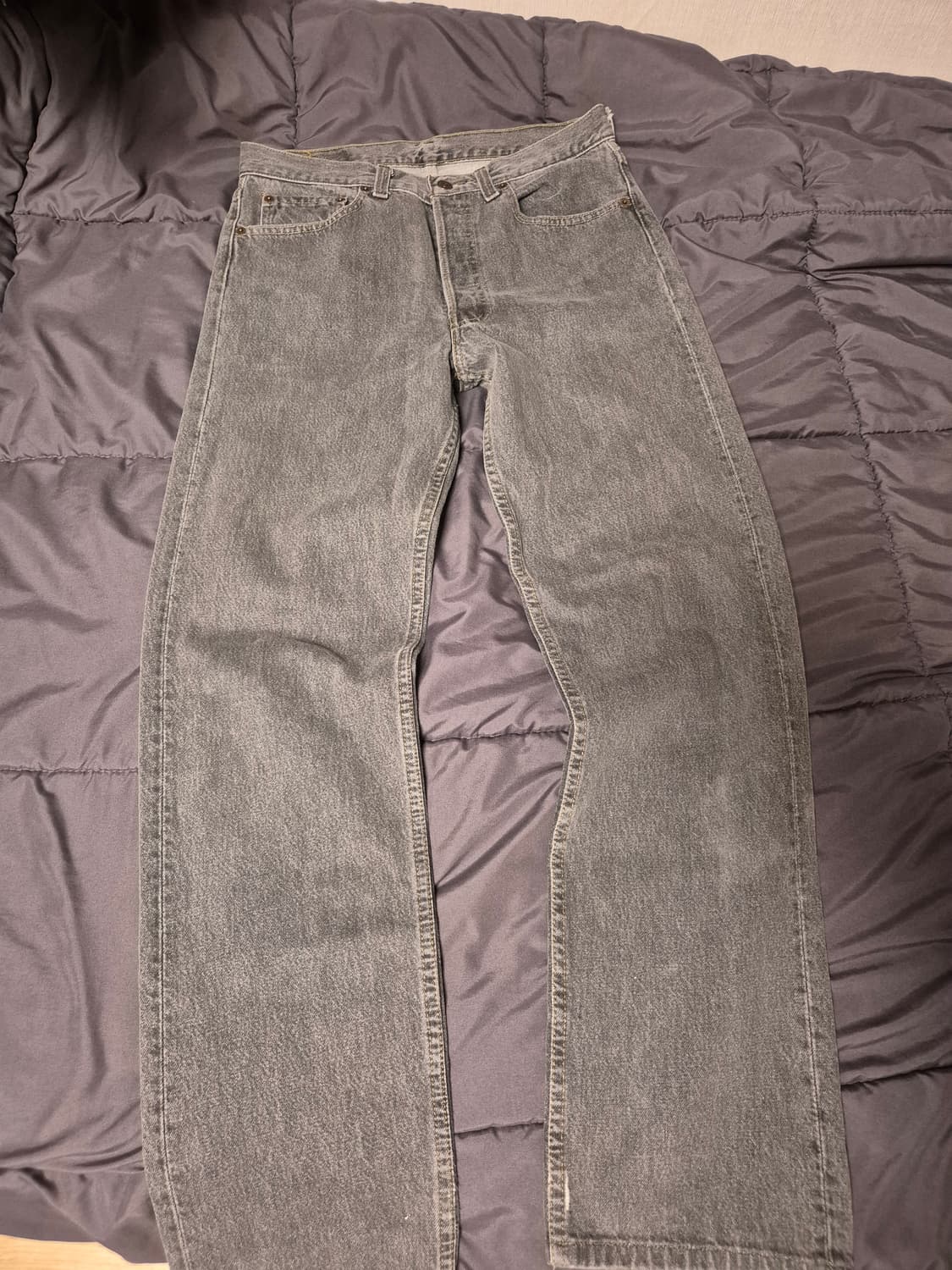 1993s 리바이스 501-0658 흑청(그레이) 상품이미지1