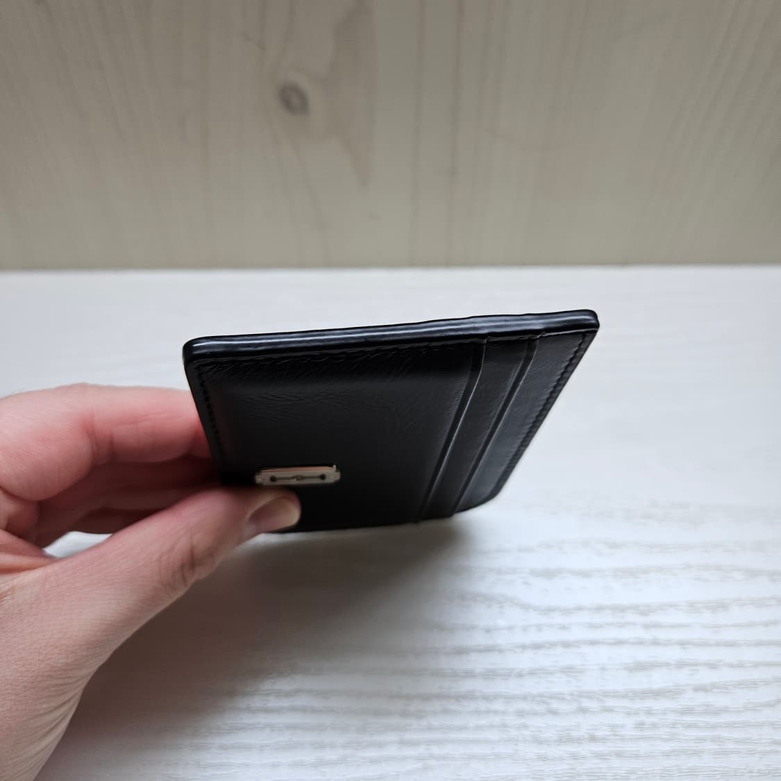 분크 카드홀더 카드지갑 블랙 상품이미지5
