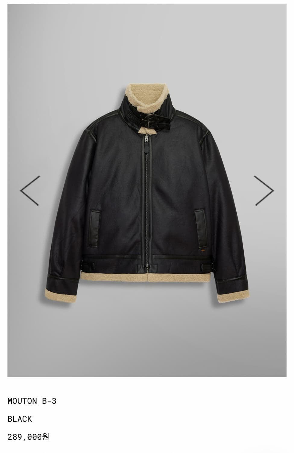 알파인더스트리 MOUTON B-3 자켓 상품이미지8