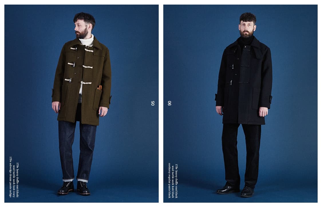 [M] 유니폼브릿지 더플 코트 브라운 컬러 미디움 상품이미지3