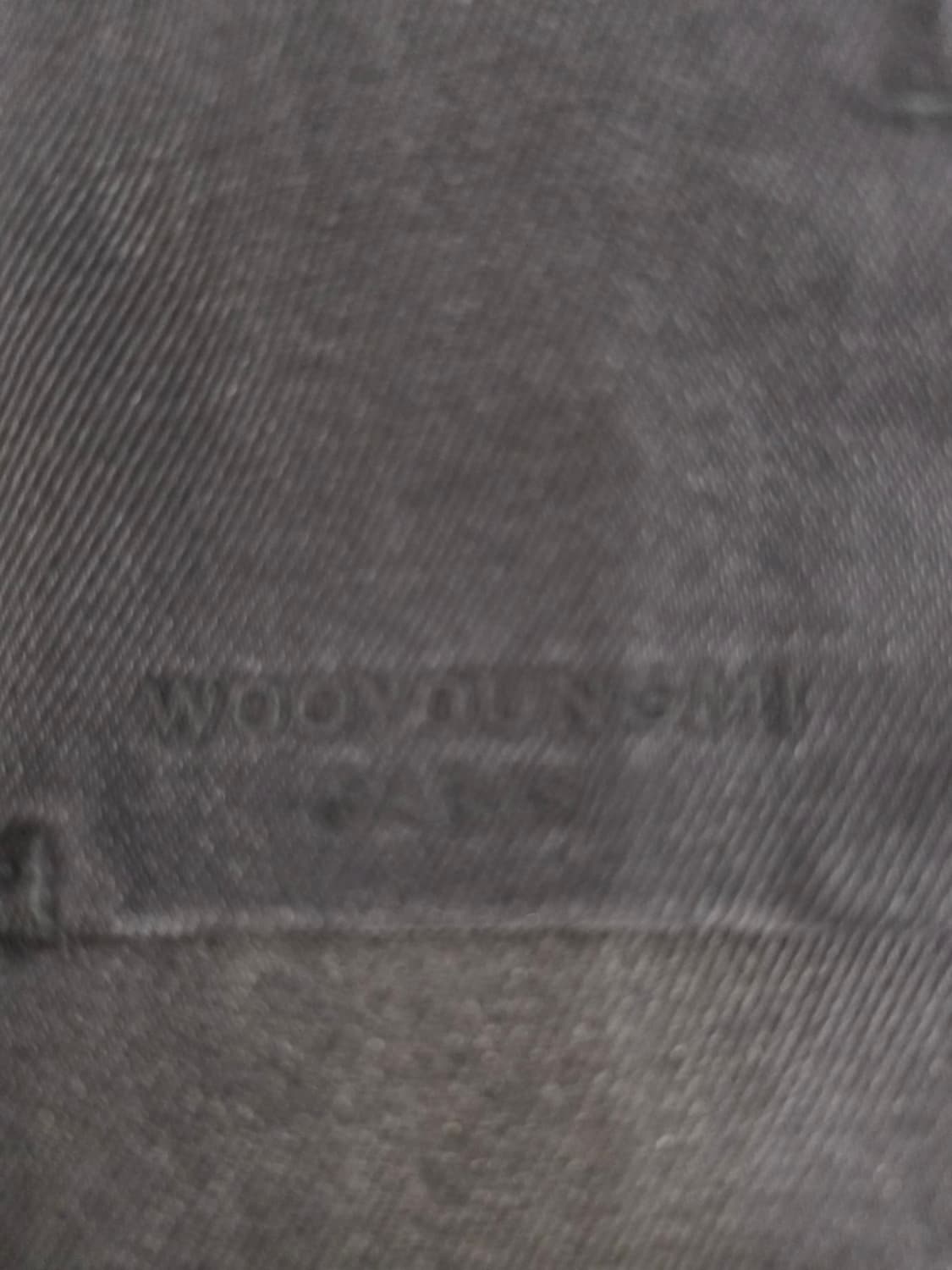 우영미 블랙 데님 셔츠 46 100사이즈 상품이미지3