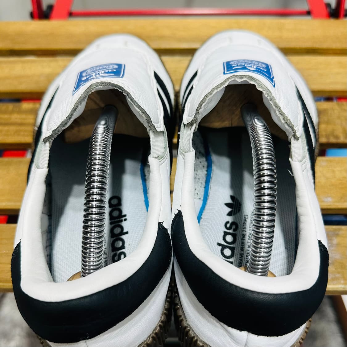 245) 아디다스 운동화 여성 여자 신발 삼바 클라우드 화이트 블랙 상품이미지6