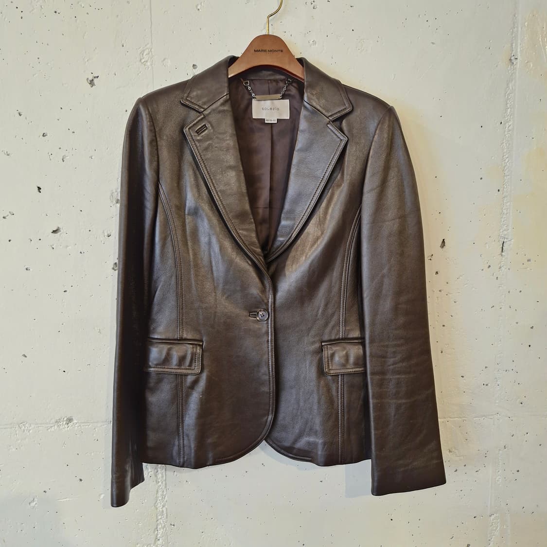 쏠레지아 양가죽 블레이저 자켓 66 상품이미지1