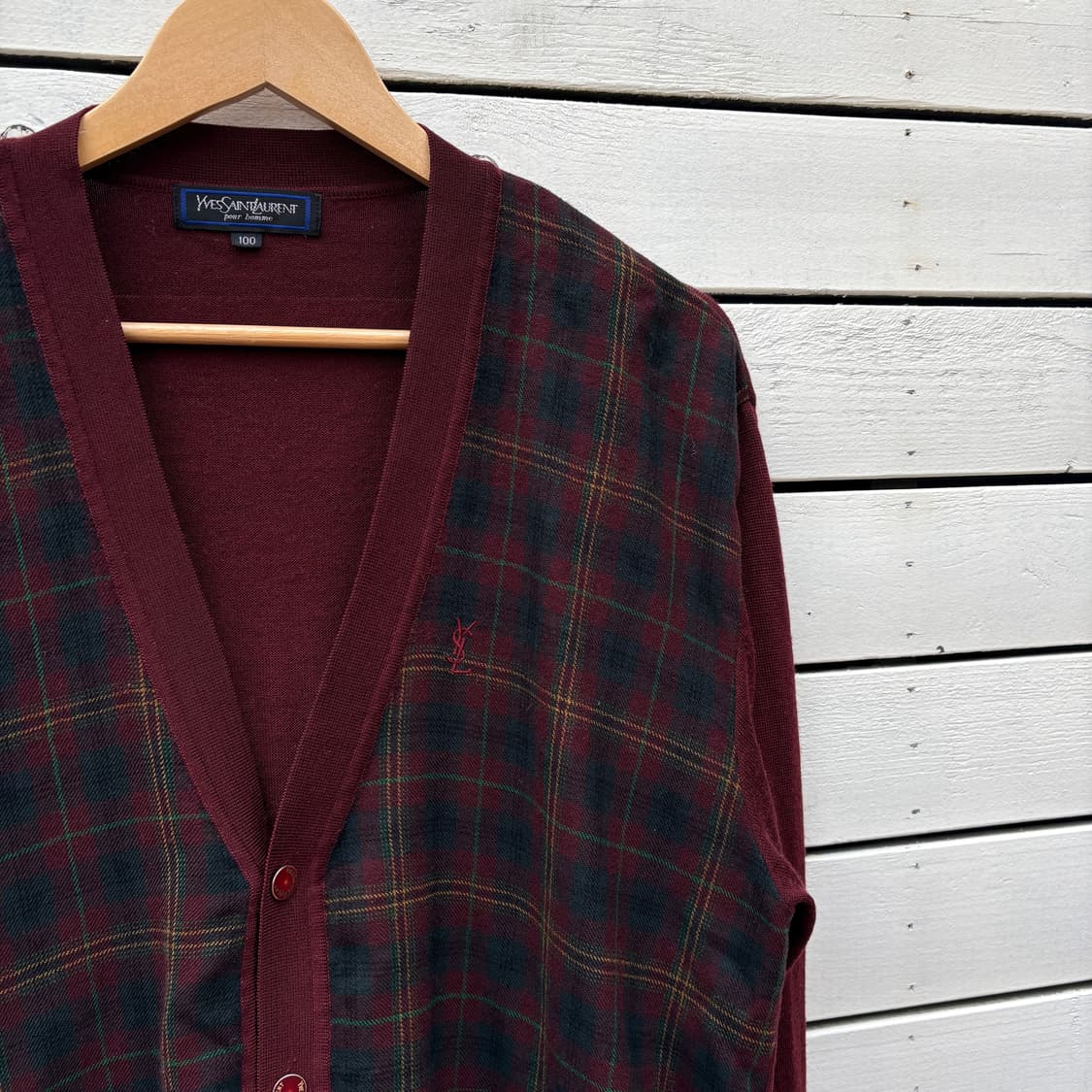 Yves Saint Laurent 입생로랑 울 니트 가디건 상품이미지3