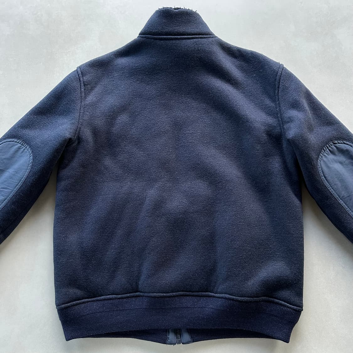 [M]폴로 랄프로렌 엘보 패치 플리스 쉐르파 자켓 navy 상품이미지6