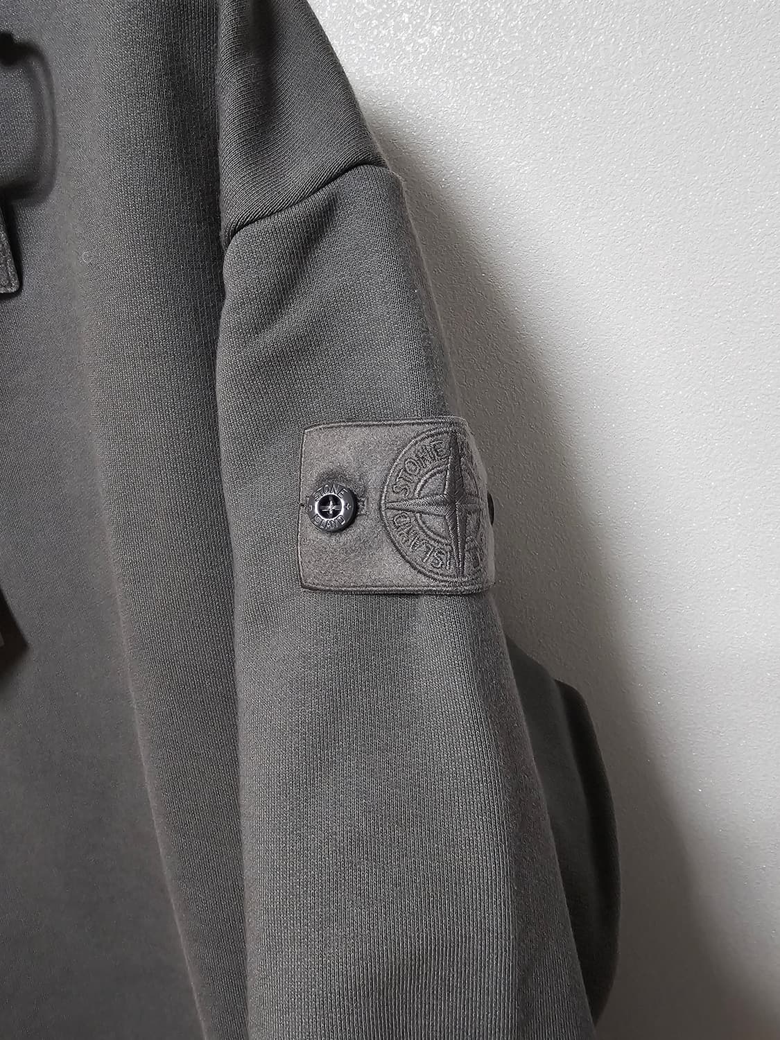 스톤아일랜드 고스트 피스 코튼 플리스 후드 스웨트셔츠 (새 상품) 상품이미지2