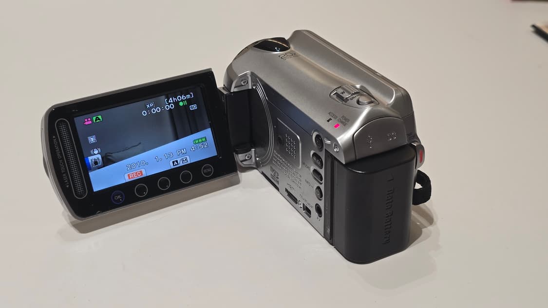 빈티지 디카 캠코더 JVC GZ-HD500-S 본체만/작례 있음 상품이미지2