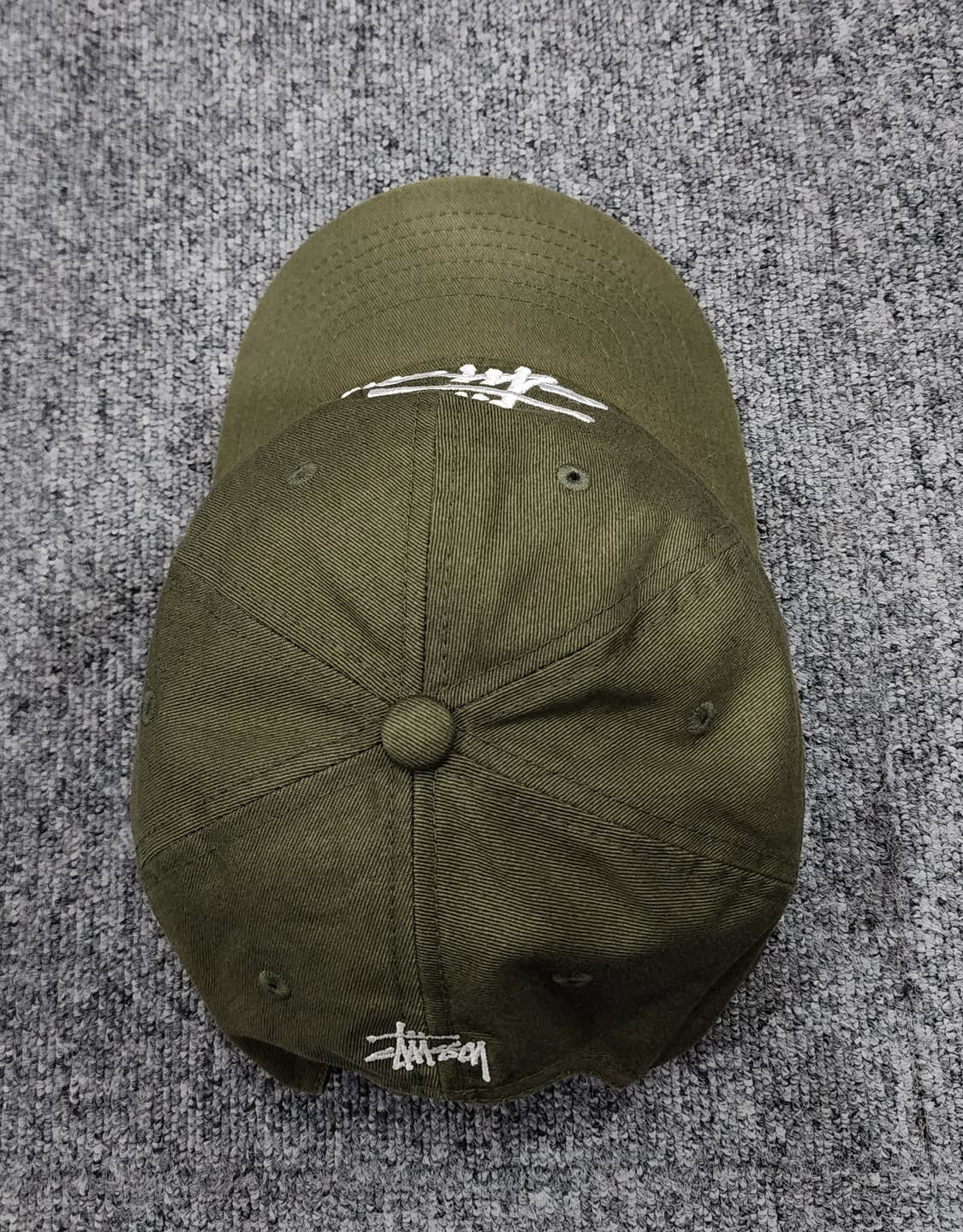 STUSSY 스투시 로우 프로파일 빅 베이직 볼캡 모자 상품이미지5