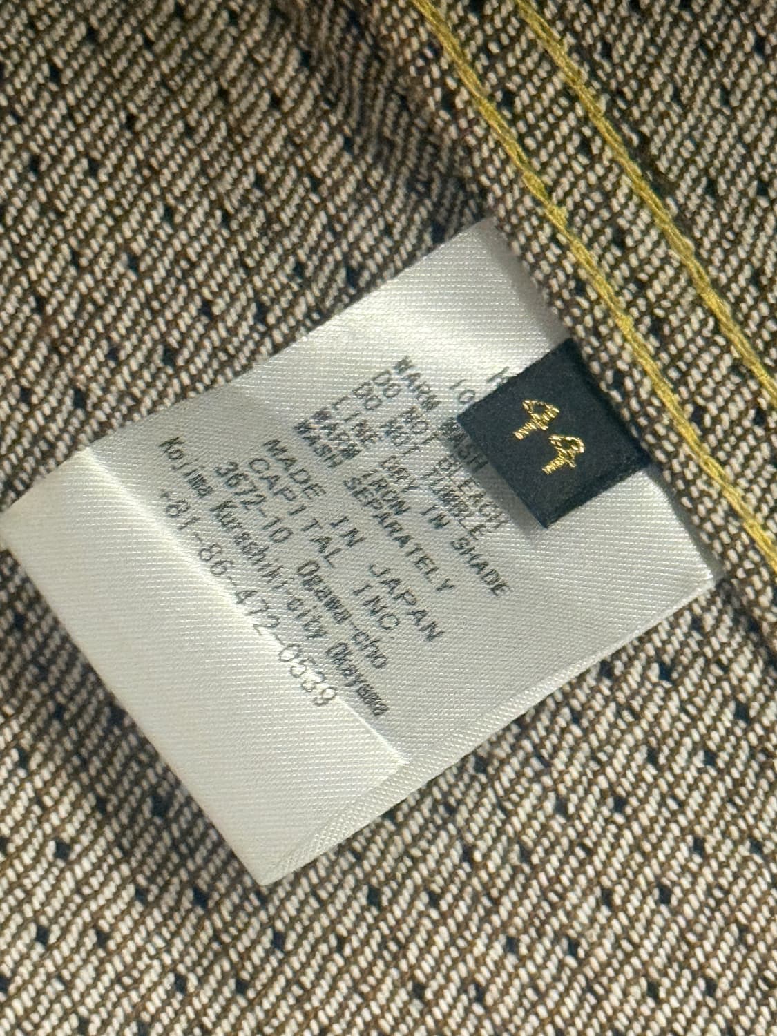 [44] 캐피탈 센츄리 no.5 웨스터너 자켓 레귤러 상품이미지4