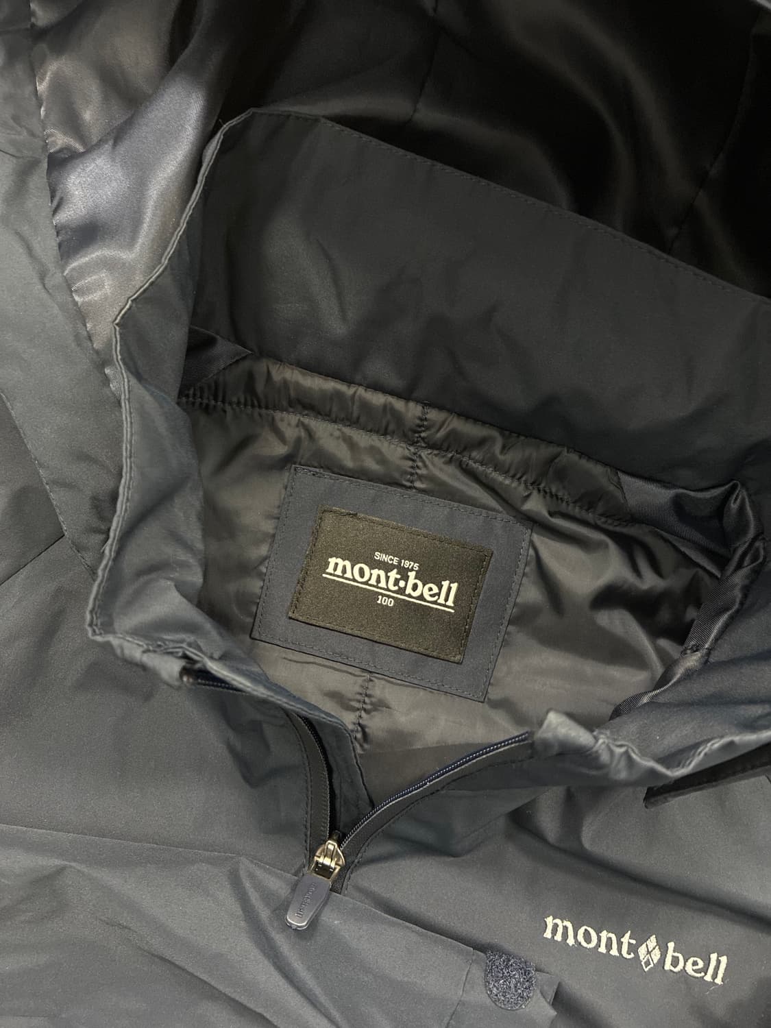 몽벨 네이비 바람막이 L 상품이미지5