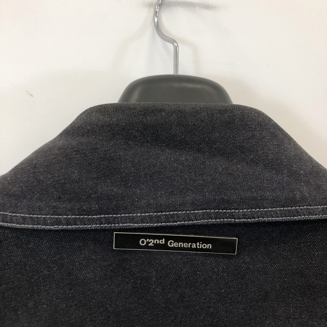 오즈세컨 흑청 데님셔츠자켓 55 상품이미지5