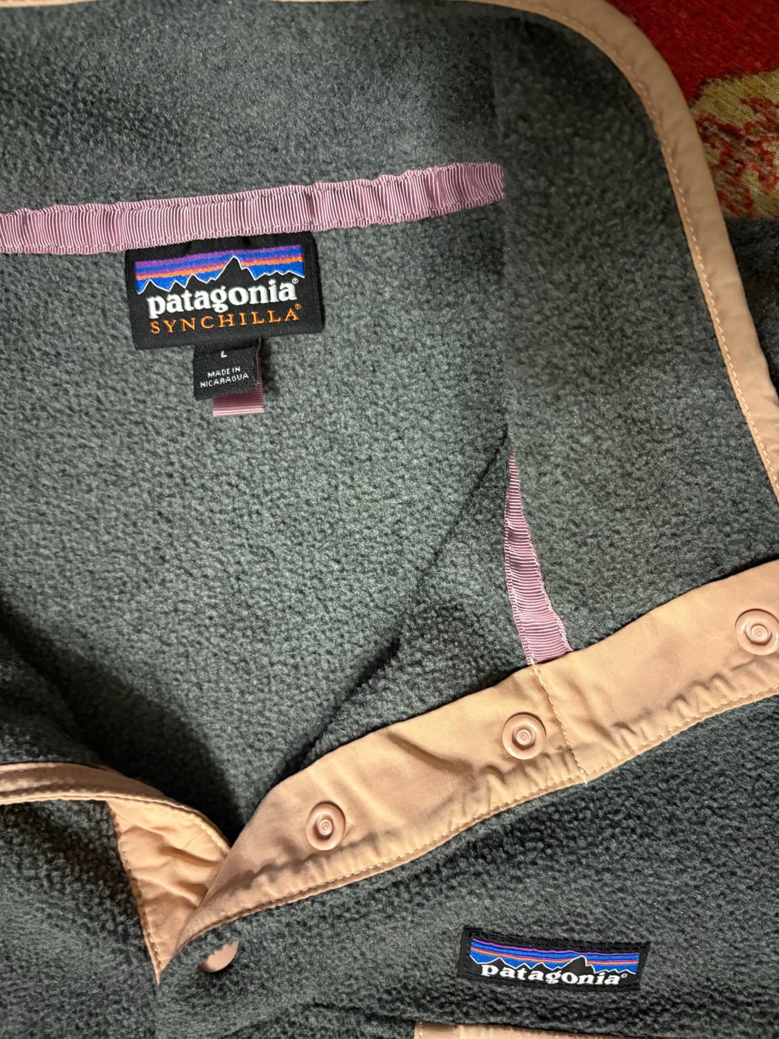 파타고니아 빈티지 신칠라 스냅 풀오버 상품이미지2