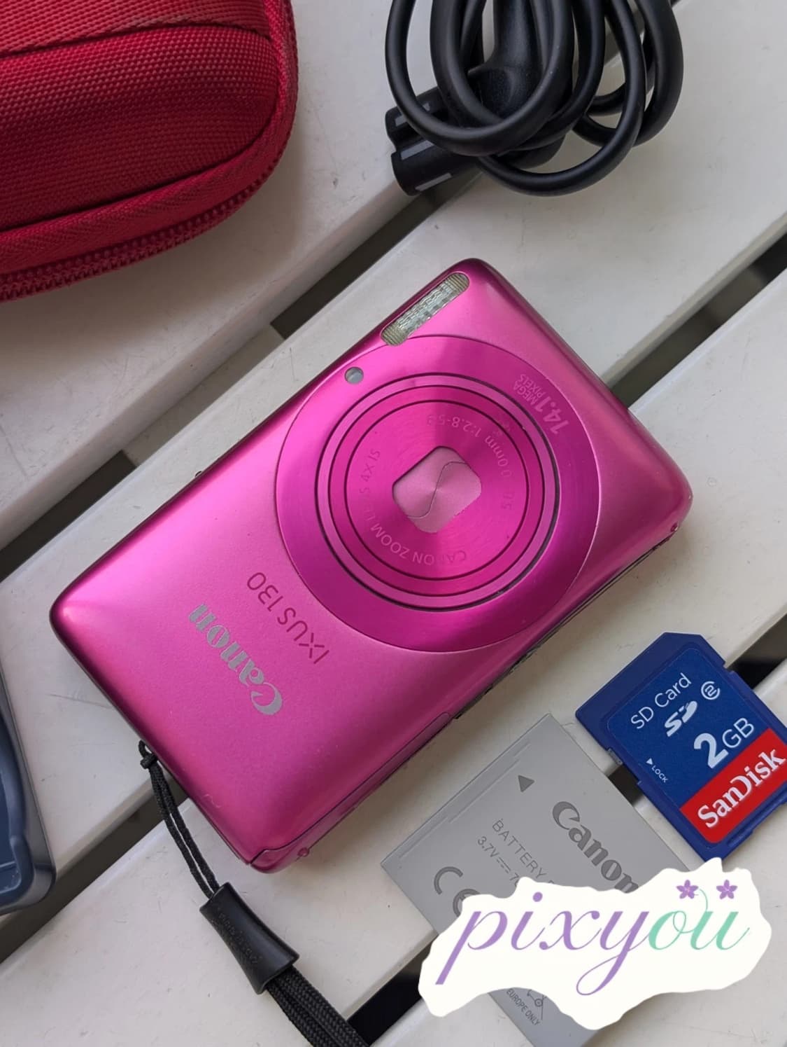 캐논 익서스 130 (IXUS 130)핑크 판매합니다 상품이미지2