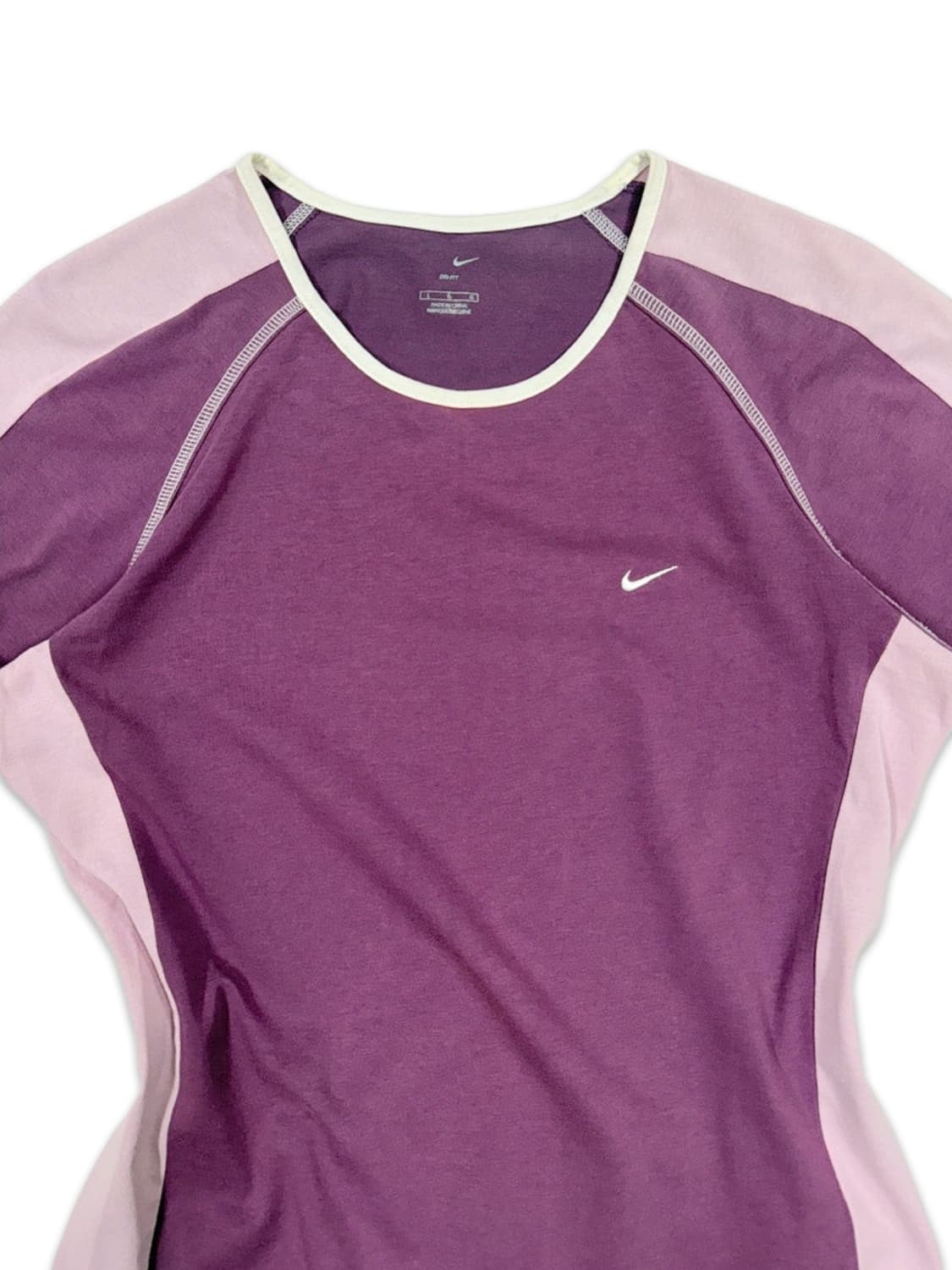 빈티지 나이키 퍼플 슬림핏 반팔티 상품이미지2