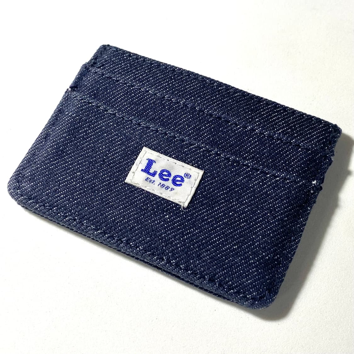 [정품] LEE 리 인디고다크 데님 카드지갑 상품이미지5