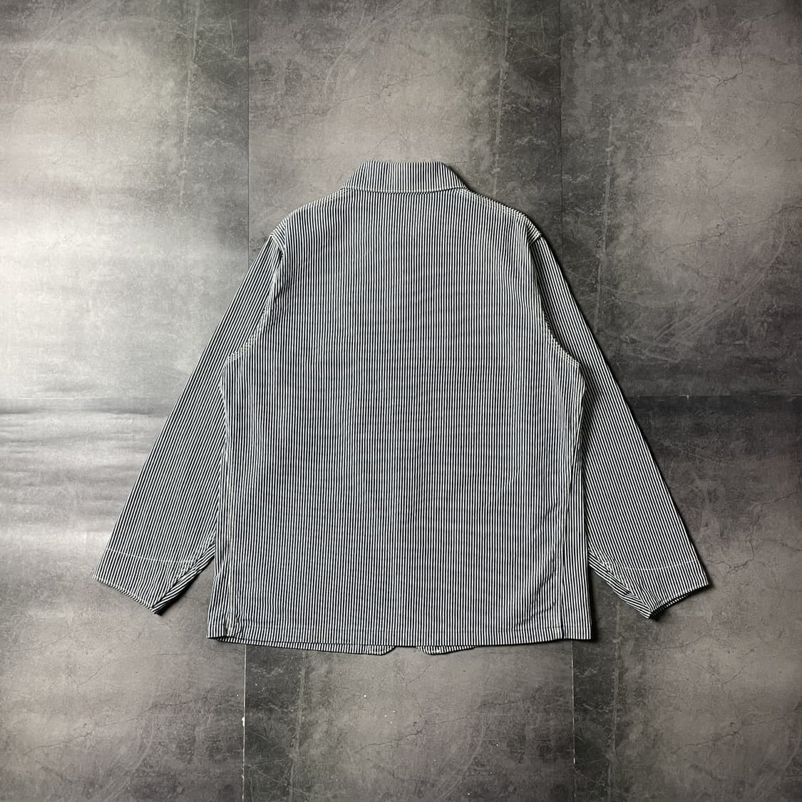 OSHKOSH 80s 오시코시 스트라이프 초어 코트 자켓A00691 상품이미지8