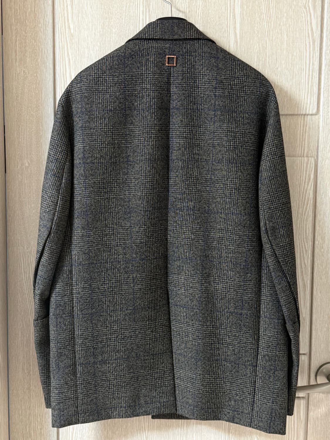 우영미 메인체크자켓 셋업 (착샷포함) 상품이미지2