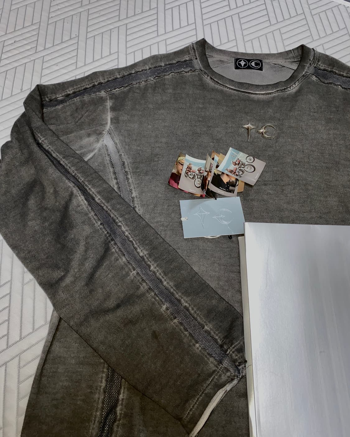 Thug Club 터틀 메시 슬리브 차콜 3 상품이미지1