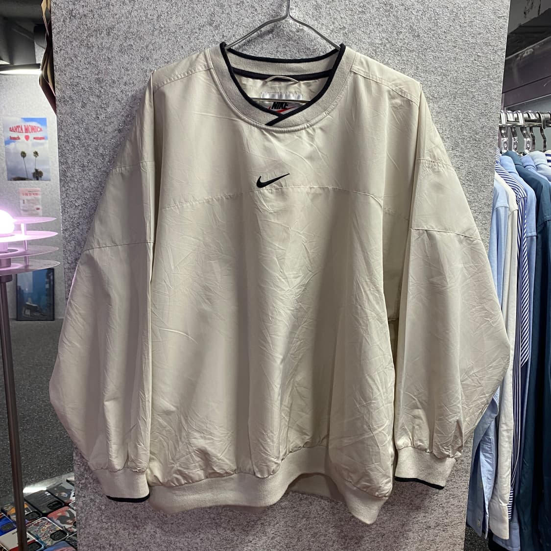 90s 나이키 센터 스우시 화이트 웜업 B3117 상품이미지2