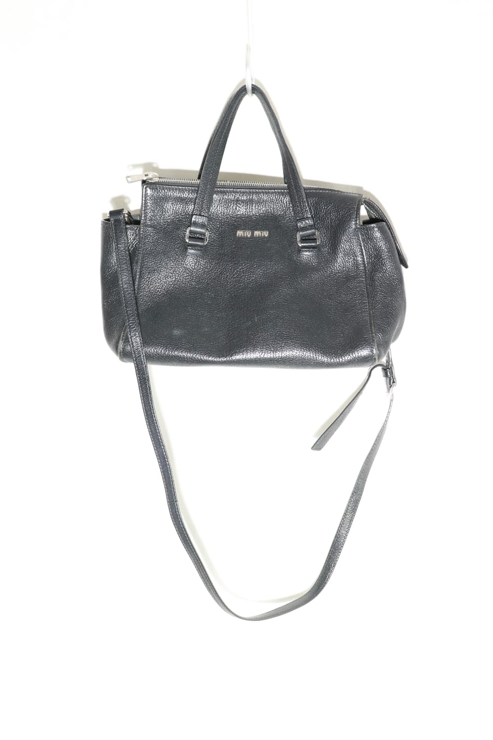 [OS] 미우미우 마드라스 레더 투웨이백 상품이미지2