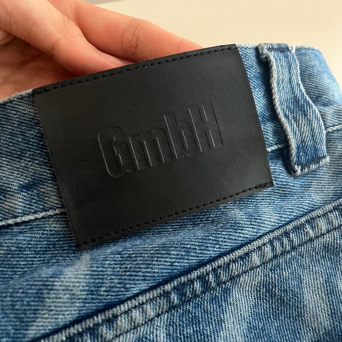 GmbH-Fatin Denim Trousers Indigo print 상품이미지6