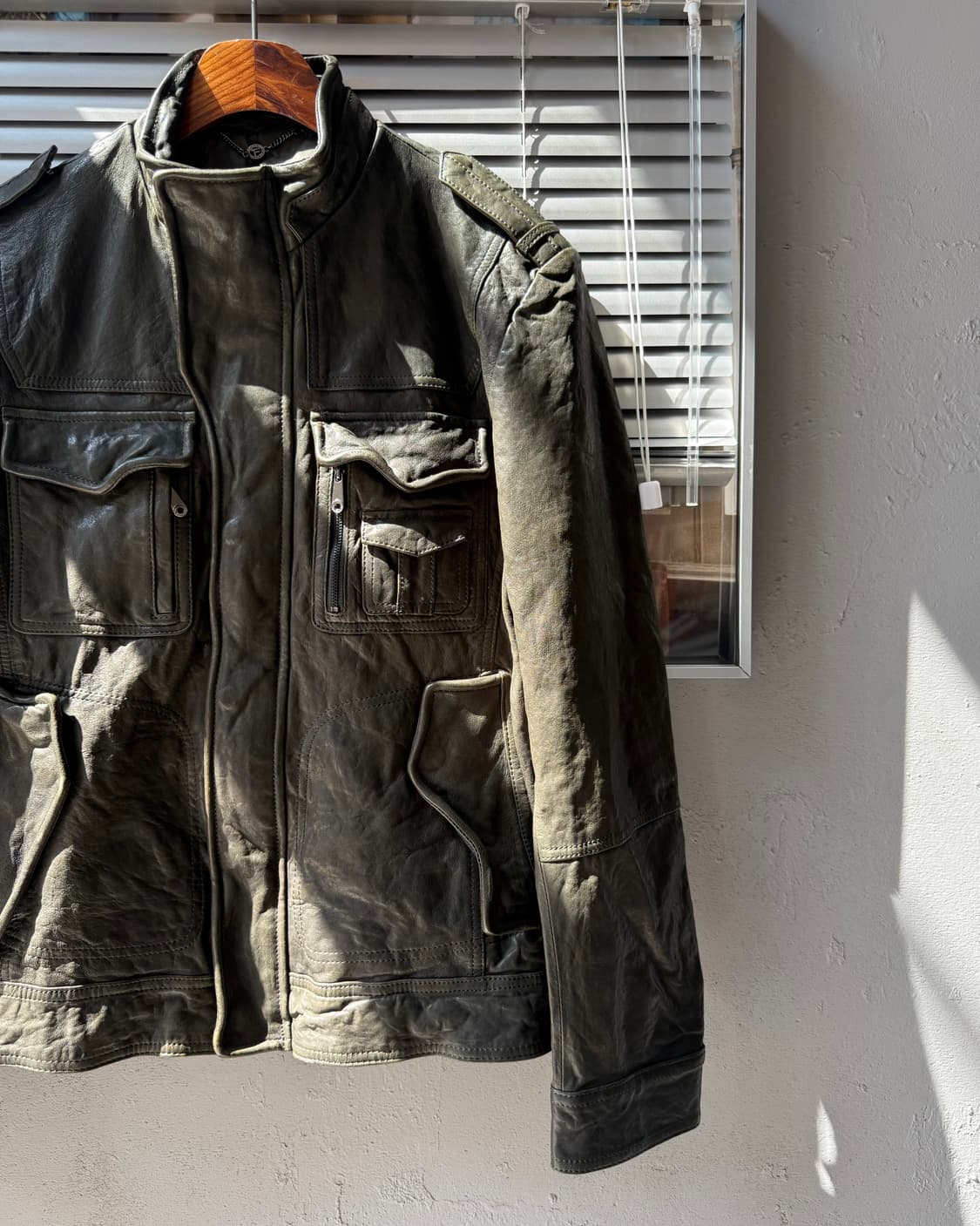 SIEG lambskin leather jacket 상품이미지2