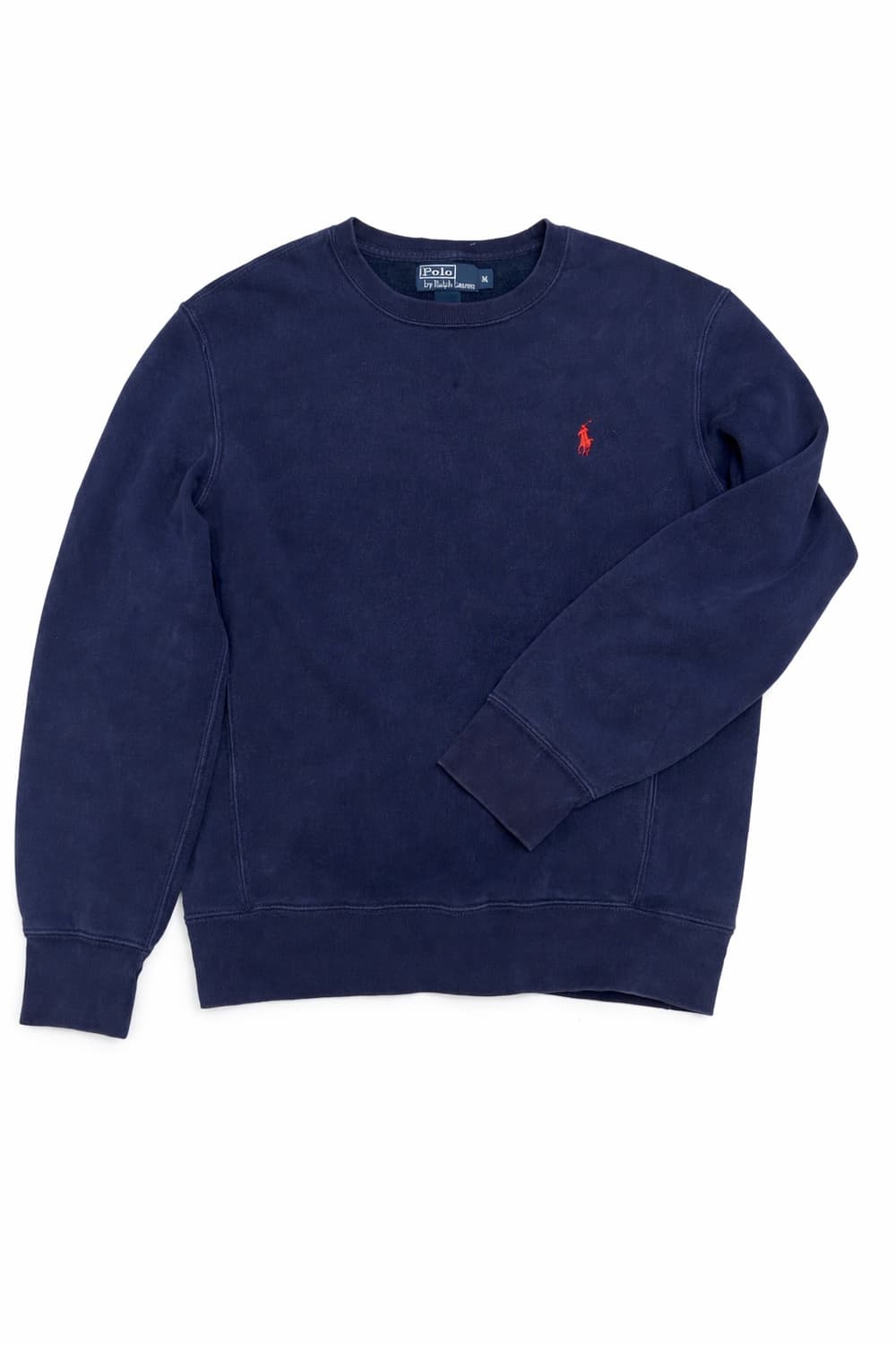 폴로 크루넥 맨투맨 (네이비) 상품이미지1