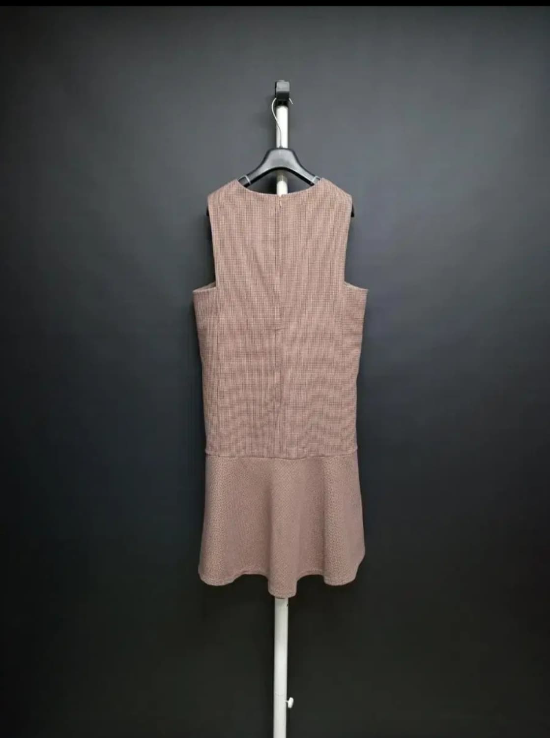 새 써스데이아일랜드 체크 춘추동 롱 원피스 66 상품이미지2