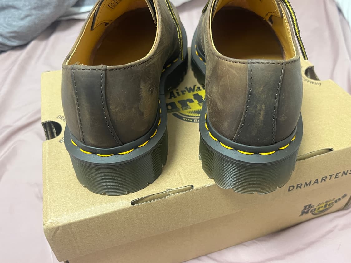 닥터마틴 1461 벡스 크레이지 홀스 다크 브라운 5k 상품이미지5