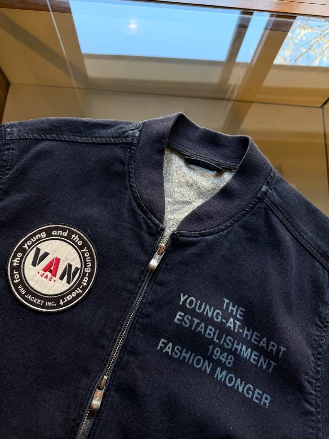 VAN 자켓 짚업 블루종 100 상품이미지6