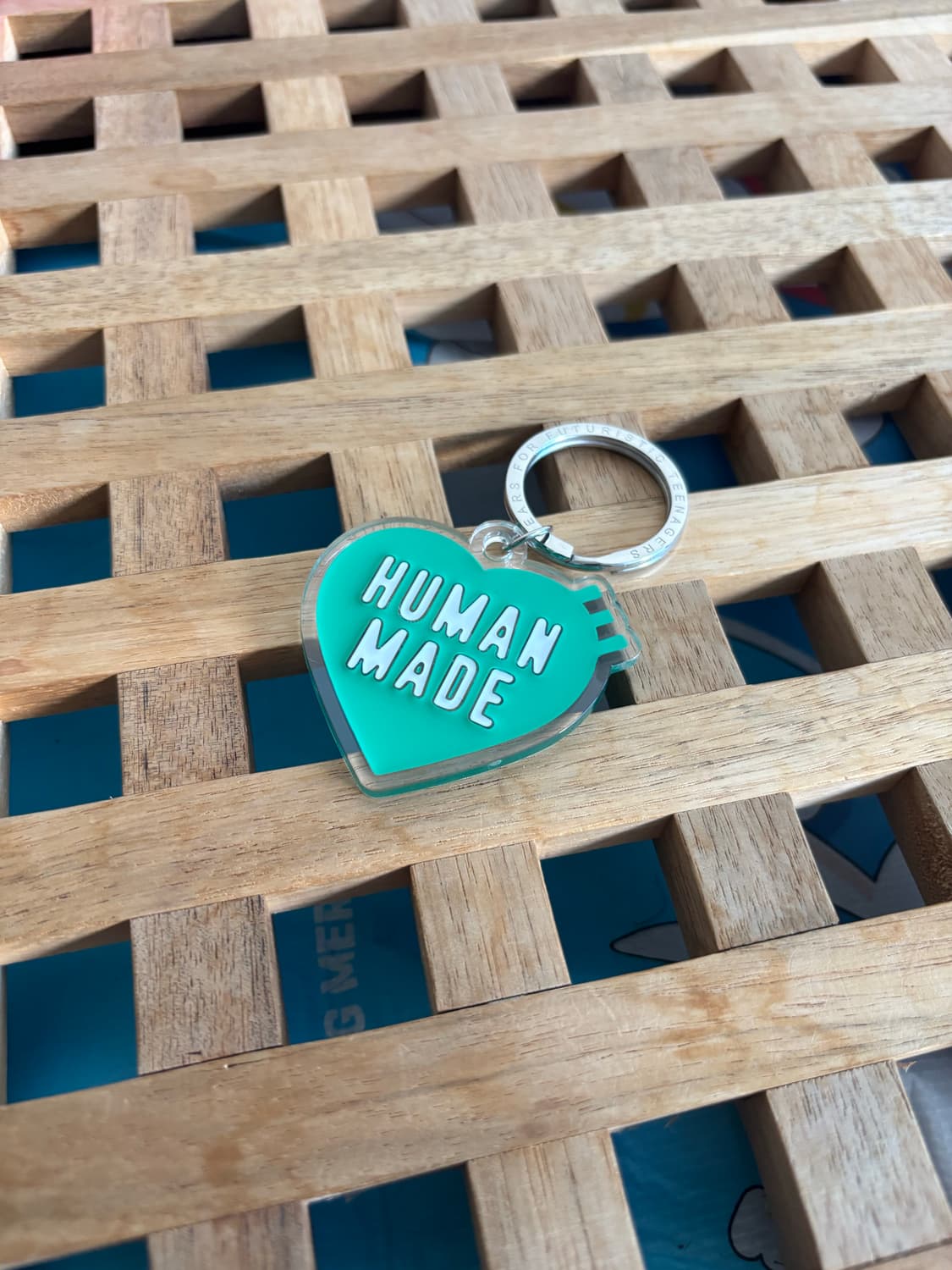 휴먼메이드 키링 그린 상품이미지1