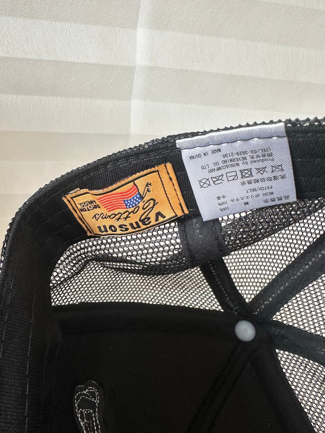 벤슨 레더 크로스본 트러커캡 상품이미지4