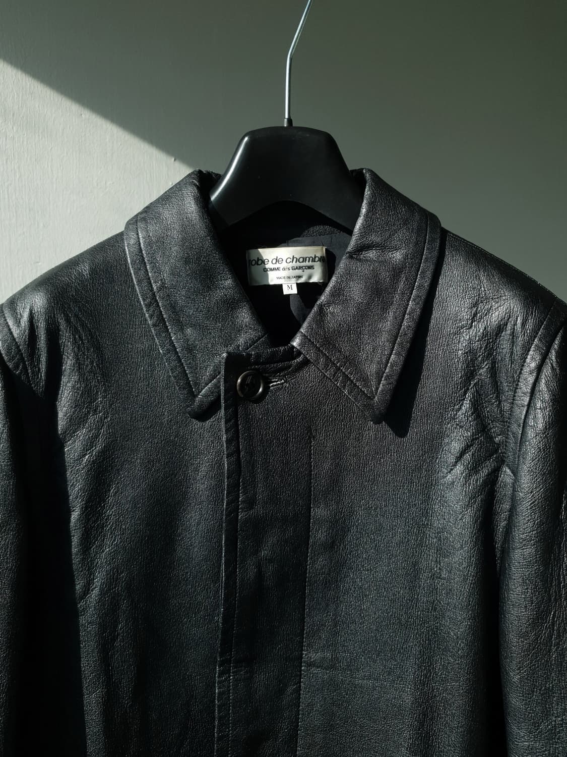 00s Comme Des Garcons eco leather coat 상품이미지3