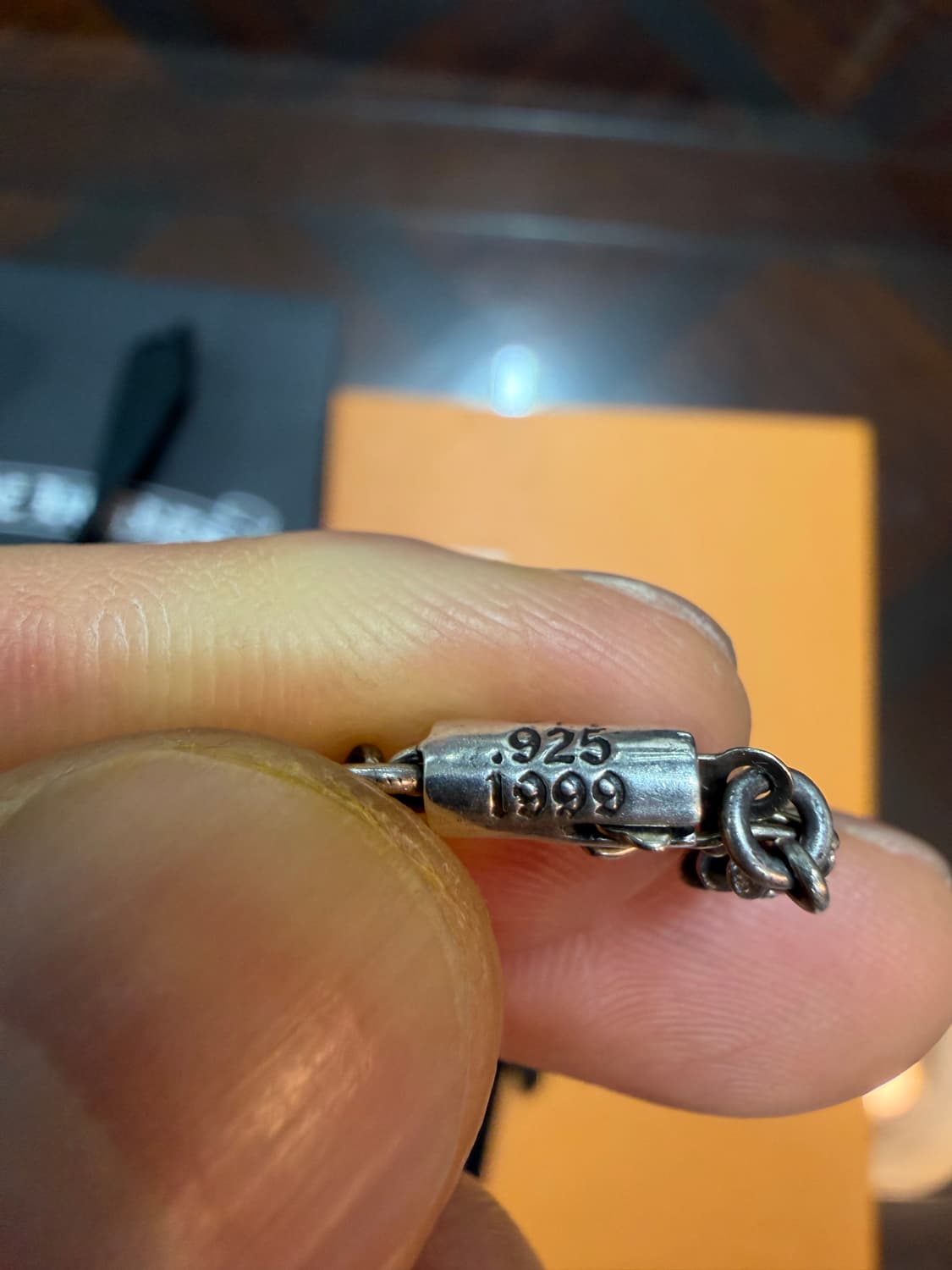 크롬하츠 정품 타이니크로스 25인치 목걸이 팝니다.!! 상품이미지5