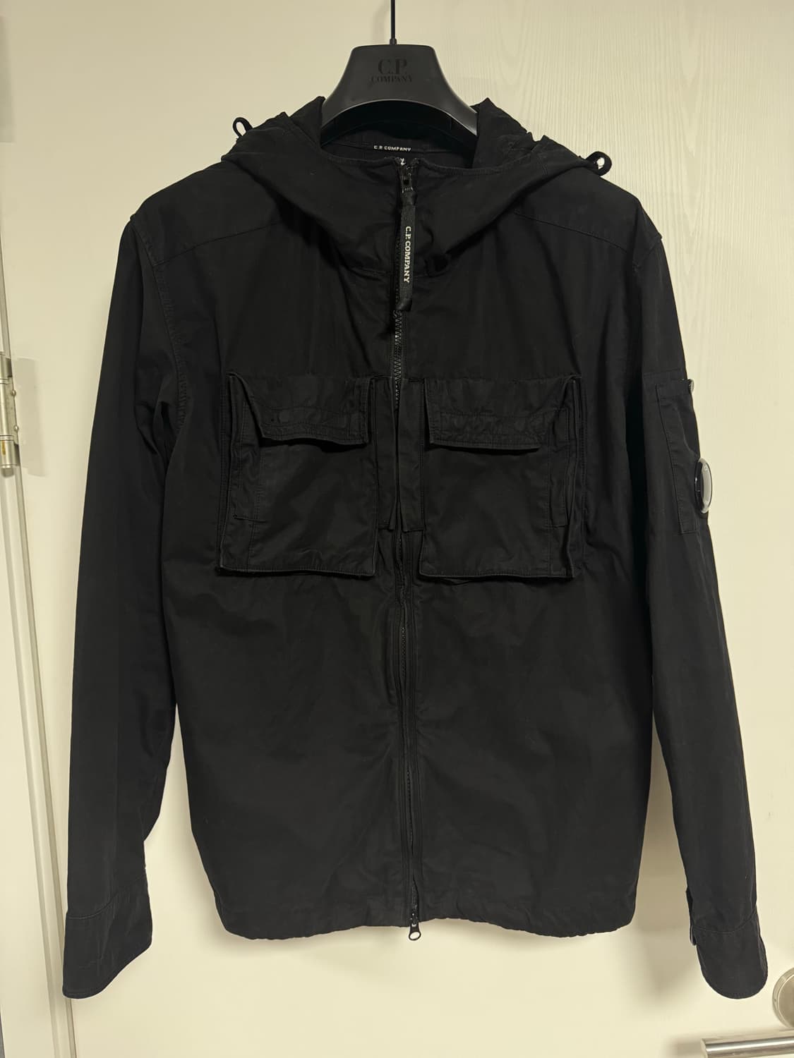 cp컴퍼니 헤비포플린 후드 자켓M 상품이미지4