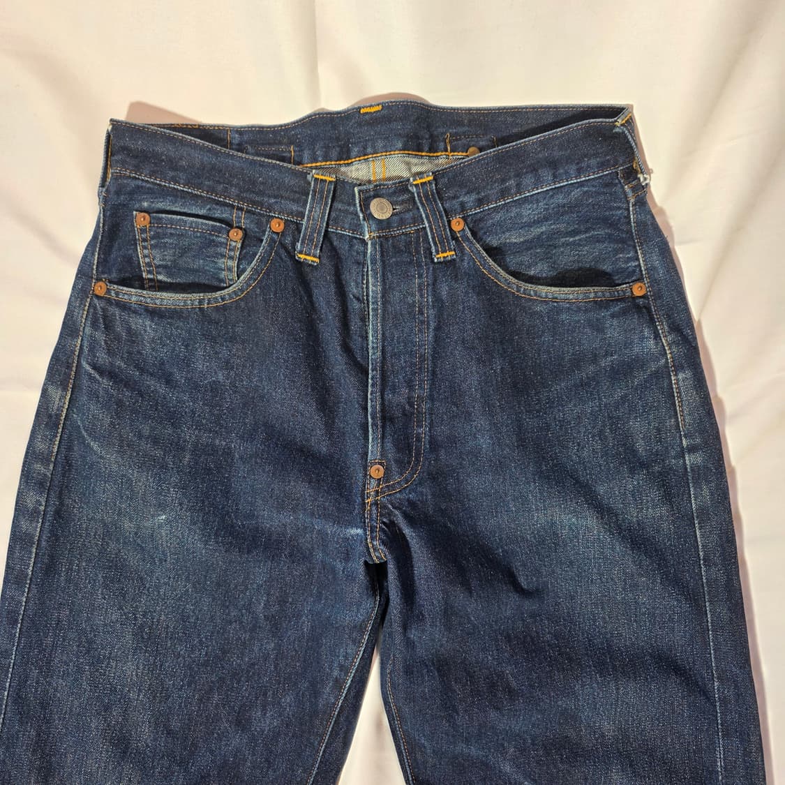 [W32L40]90s USA 리바이스 201XX 데님팬츠(555공장) 상품이미지2