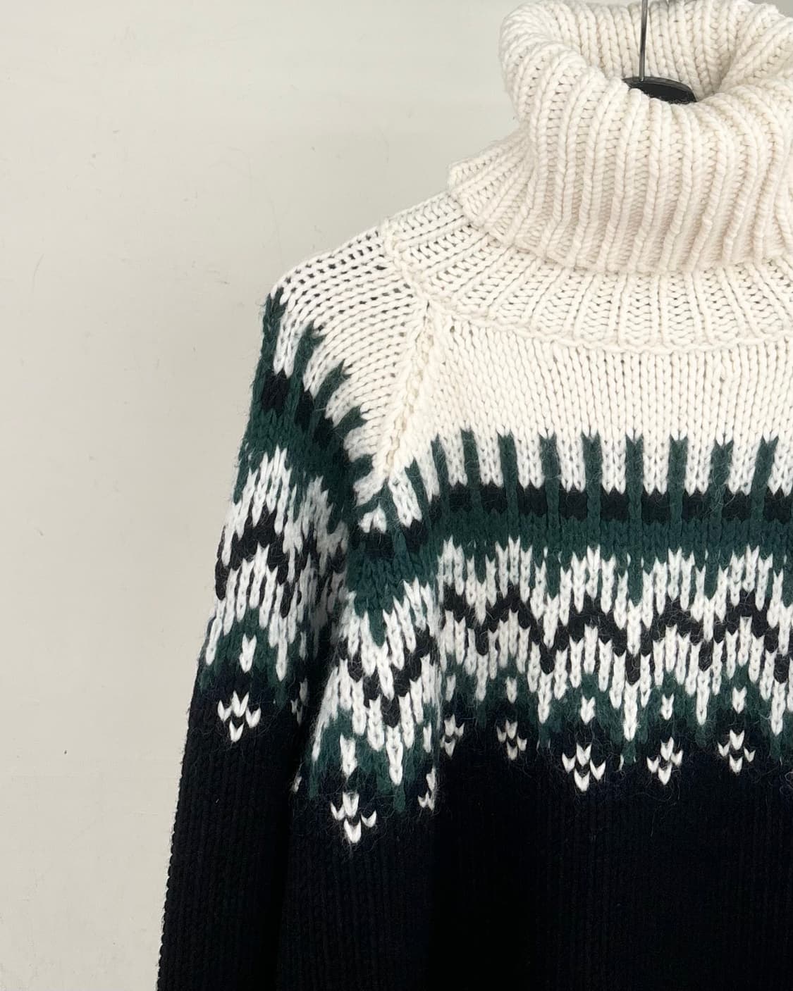 엠엠식스 17FW 터틀넥 노르딕 스웨터 상품이미지3