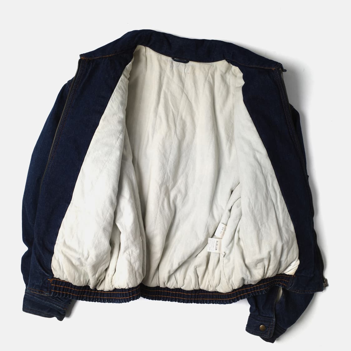 ~1990's Big Pocket Denim Bomber Jacket 상품이미지6