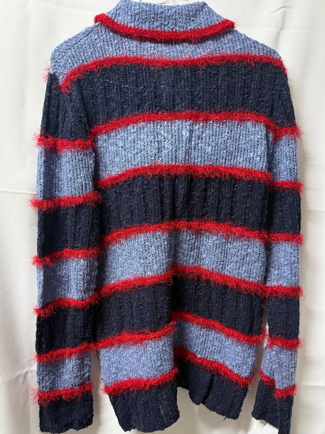 스컬프터 가디건 Mixed Yarn Collared Cardigan 상품이미지3