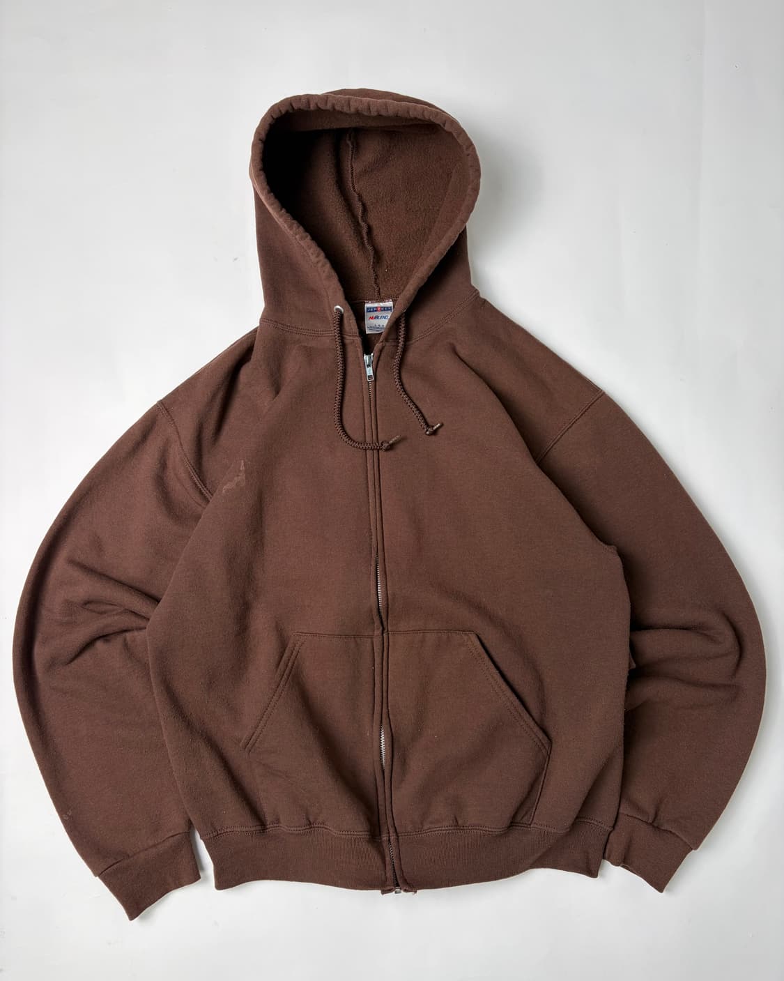 00s Jezees Zip Up Hoodie (brown) 상품이미지1