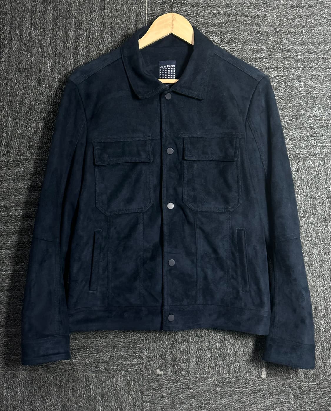 US N THEM 스웨이드 남성 자켓 95 상품이미지1