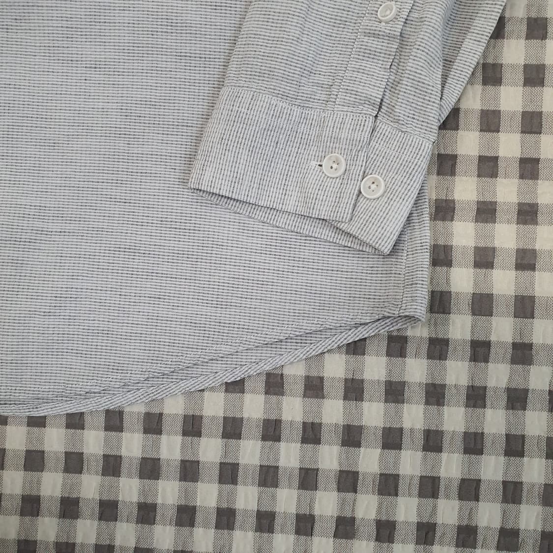 티아이포맨 시어스커 긴소매 셔츠 남자95 상품이미지4