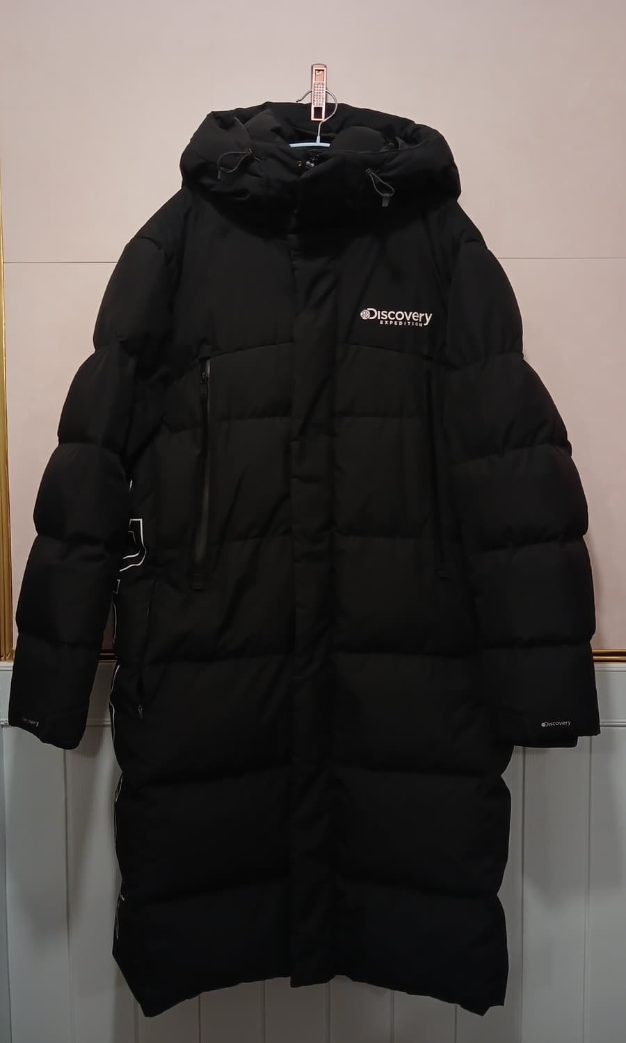 디스커버리 정품 남성 롱패딩 100 사이즈 (여성 입으셔도됨) 상품이미지1