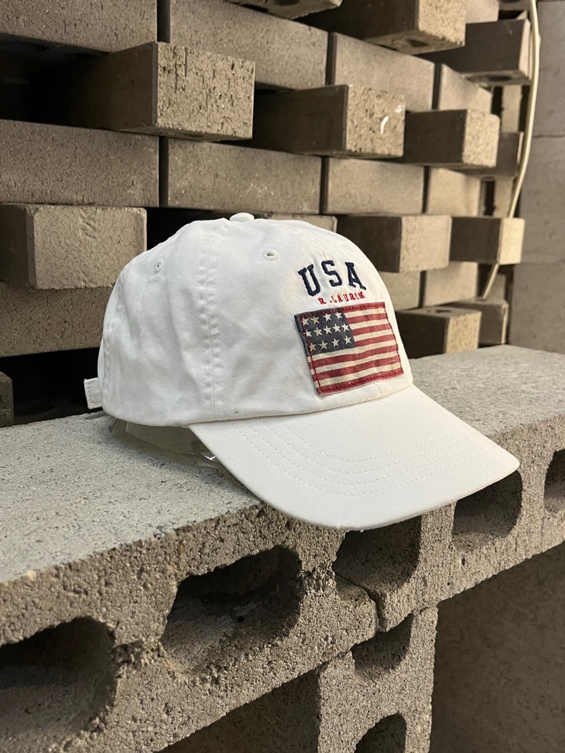 폴로 랄프로렌 U.S.A 화이트 캡 상품이미지3